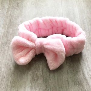 Terry Cloth Bow Headband